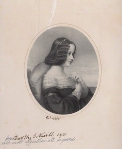 after George Frederic Watts, lithograph, (1844) National Portrait Gallery